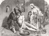 RELIGIOUS. The Good Samaritan 1858 old antique vintage print picture