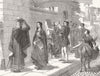 FRANCE. Laura, Avignon 1852 old antique vintage print picture