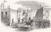 PARIS. Hotel of General Cavaignac 1848 old antique vintage print picture