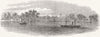 MALAYSIA. New colony of Labuan 1848 old antique vintage print picture