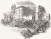 SPAIN. Insurrection, Madrid 1848 old antique vintage print picture