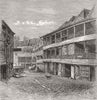 LONDON. King's Head, Borough 1879 old antique vintage print picture