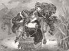 CHILDREN. The rivals 1850 old antique vintage print picture