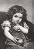 CHILDREN. The Spoiled Child 1876 old antique vintage print picture