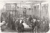 DOGS. Fancy dog-show 1851 old antique vintage print picture