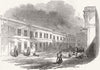 LONDON. Model lodging-houses, Pentonville 1846 old antique print picture