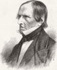 ARTISTS. The late Peter Von Cornelius 1867 old antique vintage print picture
