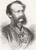 MILITARIA. Maj-Gen Staveley  1868 old antique vintage print picture
