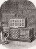 DECORATIVE. Maw encaustic, enamelled tiles, Majolica 1867 old antique print