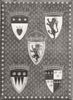 DECORATIVE. Binding. Aytoun. Lays Scottish Cavaliers 1867 old antique print