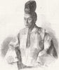 JAPAN. Visit to Tycoon of. Stots Bashi  1867 old antique vintage print picture