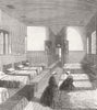 BROADMOOR. Criminal lunatic asylum. Female Dormitory 1867 old antique print