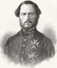 MILITARIA. General Prim 1868 old antique vintage print picture