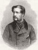PORTRAITS. Maj Charles Nasmyth 1861 old antique vintage print picture