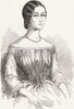 HAWAII. Queen of(Nee Emma Rooke) 1856 old antique vintage print picture