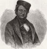 CANADA. John Anderson, fugitive slave  1861 old antique vintage print picture