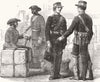 TRANSPORT. The land transport corps 1857 old antique vintage print picture