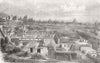 ITALY. Herculaneum 1855 old antique vintage print picture
