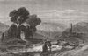 LONDON. Arrah Na-Pogue, Princesss Theatre 1865 old antique print picture