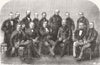 DIPLOMATS. Peace Plenipotentiaries 1856 old antique vintage print picture
