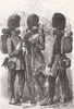 CRIMEA. Guards returned from -sketch Aldershot 1856 old antique print picture