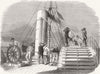 AMERICAN US CIVIL WAR. North Carolina.Running the blockade into Wilmington 1864