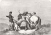 SCOTLAND. Highland sports. Deer-stalking 1857 old antique print picture