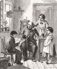 FAMILY. From our own correspondent 1856 old antique vintage print picture