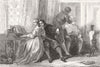 SPAIN. Count & Rosina(Barber of Seville) 1846 old antique print picture