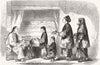 CHINA. New Year's Presents 1858 old antique vintage print picture