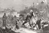 SOCIETY. The feast of roses 1859 old antique vintage print picture