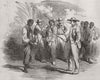 LONDON. Drama. Uncle Tom's cabin, Olympic Theatre c1869 old antique print