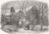 PORTRAITS. The Elfin of Hazlenook 1852 old antique vintage print picture
