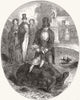 TORTOISES. Large Tortoise 1852 old antique vintage print picture