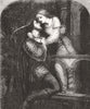 SHAKESPEARE. Romeo and Juliet 1855 old antique vintage print picture