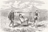 JAPAN. Japanese litter 1865 old antique vintage print picture