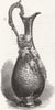 JUG. Charles Leigh Alderley 1867 old antique vintage print picture