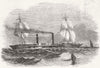 SHIPS. New Govt ship Janus 1844 old antique vintage print picture