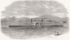 GANGES. East India steam navigation Co; Stanley 1862 old antique print picture