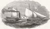 GERMANY. Prince Albert, for, Princess Alice 1844 old antique print picture