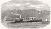 SHIPS. Twin-steam-launch ladybird 1871 old antique vintage print picture