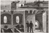 KENT. Dover coast defences, turret, pier, Ft 1881 old antique print picture