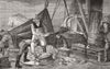 SCOTLAND. Steam trawler, Firth of Forth. the catch c1880 old antique print