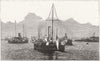 HANTS. Sea-Horse, Portsmouth harbour 1886 old antique vintage print picture