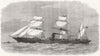 SHIPS. P&O Co's Ship Deccan 1869 old antique vintage print picture