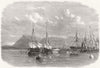 SUEZ. Recovering cargo of Carnatic, Shadwan, Gulf  1869 old antique print