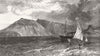 EGYPT. Shadwan island Gulf of Suez, Carnatic wreck 1869 old antique print