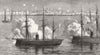 TUNIS. capture of Sfax. French fleet bombarding town 1881 old antique print