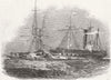 KENT. Fearful crash, Greenhithe 1845 old antique vintage print picture