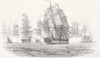 PLYMOUTH. Duke Constantine  1845 old antique vintage print picture